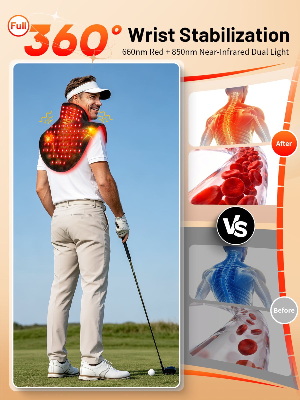 Red Light Therapy for shoulder