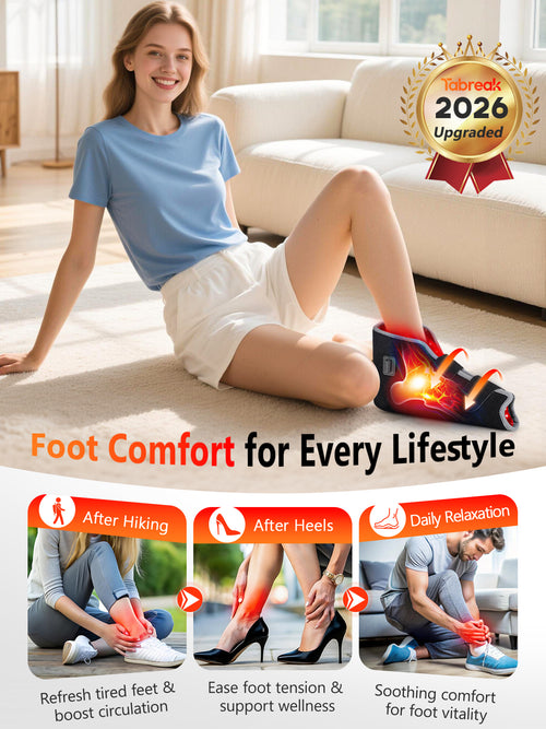 102 LEDs Red Light Therapy for Feet Ankle with Heat
